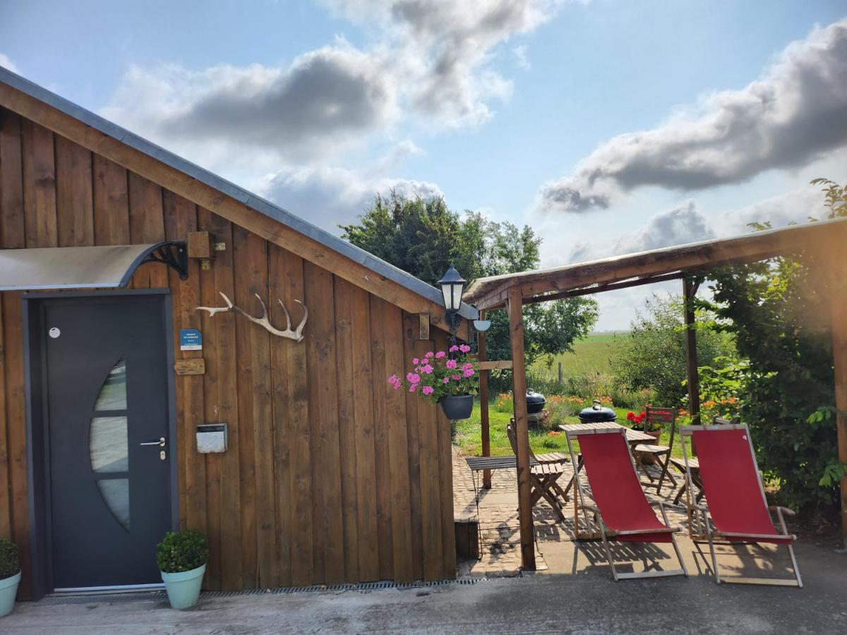 Le Chalet De La Ferme Du Tertre Villers-au-Tertre Exterior foto